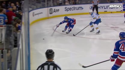 STL@NYR: Lafrenière scores goal against Joel Hofer