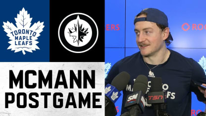 Bobby McMann | Post Game vs Winnipeg Jets 