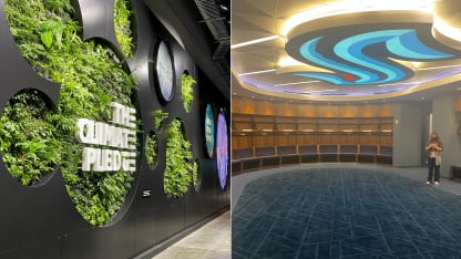 Climate Pledge split lockerroom