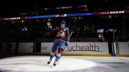 Cale Makar del Colorado Avalanche tuvo una noche sublime