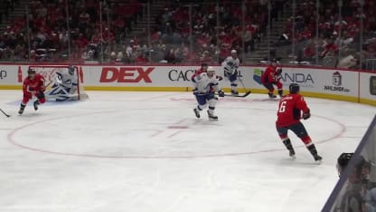 TBL@WSH: Chychrun scores goal against Jonas Johansson