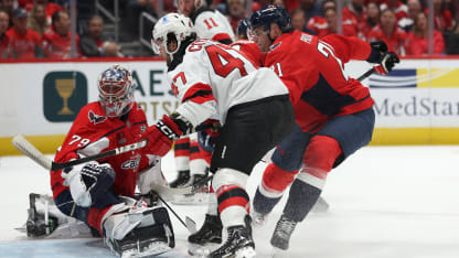 New Jersey Devils Washington Capitals game recap October 12