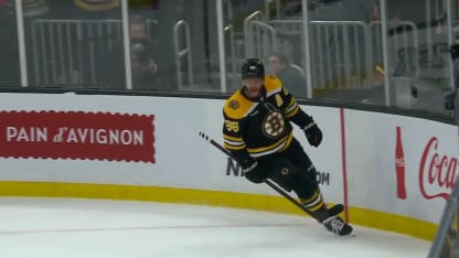 OTT@BOS: Pastrnak scores empty-net goal