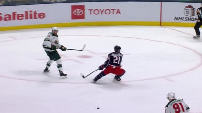 Le Wild étourdit les Blue Jackets