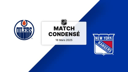 Match condensé : EDM @ NYR 16/03/25