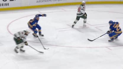 MIN@BUF: Foligno scores goal against Ukko-Pekka Luukkonen