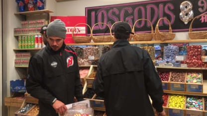 Devils go on scavenger hunt