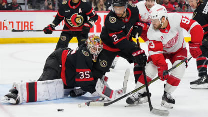 Ullmark stops 48 in Senators win