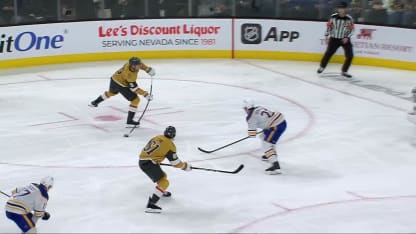 BUF@VGK: Eichel scores goal against James Reimer