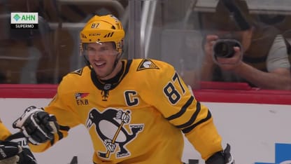 Rust gets 500th point on Crosby goal