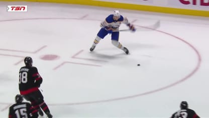 Rosen blasts in a one-timer