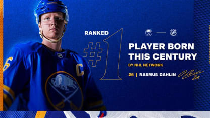 buffalo sabres rasmus dahlin nhl network top 25 players born this quarter century ranking
