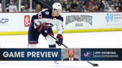 preview blue jackets play last road game in nashville