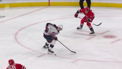 CBJ@CAR: Robinson scores goal against Jet Greaves