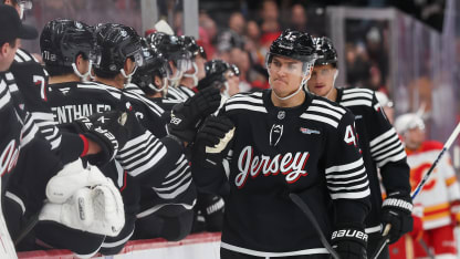 Tsyplakov's first goal with Devils