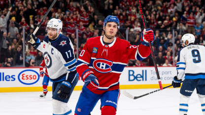 Slafkovsky converts on power play