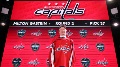 Milton Gästrin skriver rookiekontrakt med Washington Capitals