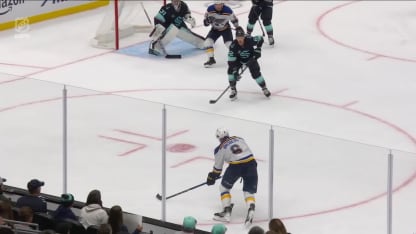 Broberg's first goal with Blues