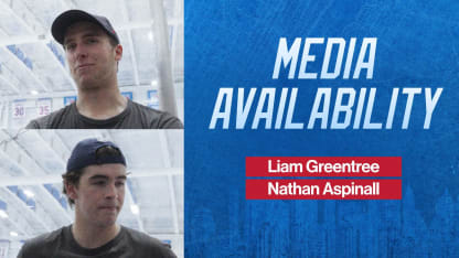 NYR Development Camp: Liam Greentree & Nathan Aspinall