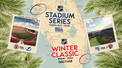 Boston Bruins to Visit Tampa Bay Lightning in the 2026 Navy Federal Credit Union NHL Stadium Series Game at Raymond James Stadium