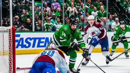 <center>Round 2, Game 1 vs. Colorado (May 7)</center>