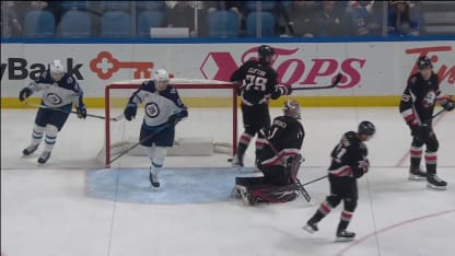 WPG@BUF: Connor scores goal against Ukko-Pekka Luukkonen