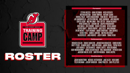 Devils 2024 Training Camp Roster | BLOG 9.18.24