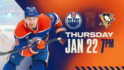 Oilers vs. Penguins: January 22