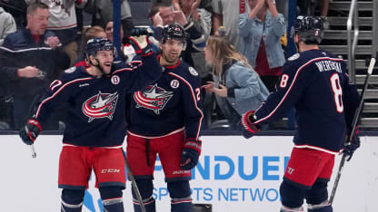 winning thoughts blue jackets race past maple leafs