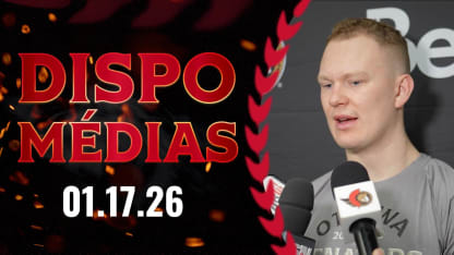 Brady Tkachuk dispo médias avant le match contre MTL