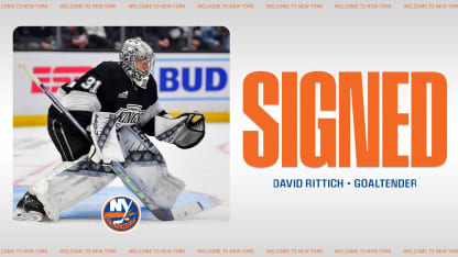 Islanders Sign Rittich