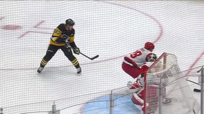 CAR@PIT: Crosby scores goal against Frederik Andersen