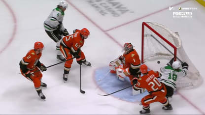 DAL@ANA: Steel scores goal against Lukas Dostal