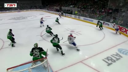 MTL@DAL: Gallagher scores goal against Jake Oettinger