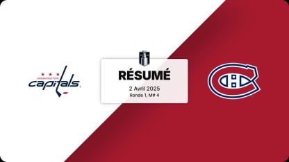 WSH vs MTL | Match no 4 | Résumé
