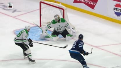 DAL@WPG: Niederreiter scores goal against Jake Oettinger