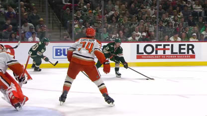 Danila Yurov with a Goal vs. Anaheim Ducks