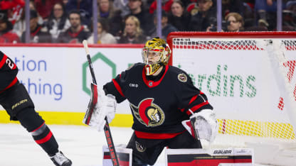 Meriläisen torjunnat siivittivät Senatorsin voittoon 