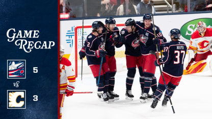 Calgary Flames Columbus Blue Jackets game recap January 13, 2026