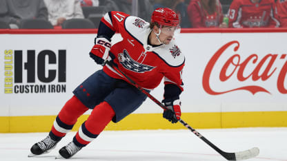 Dylan Strome Capitals blessure bas du corps