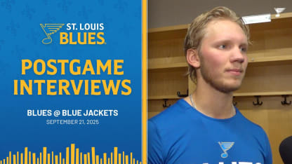 Postgame: Sept. 21 at CBJ