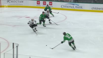 LAK@DAL: Robertson scores PPG against Darcy Kuemper