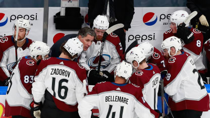 Jared Bednar bench Minnesota Wild 2020 July 29