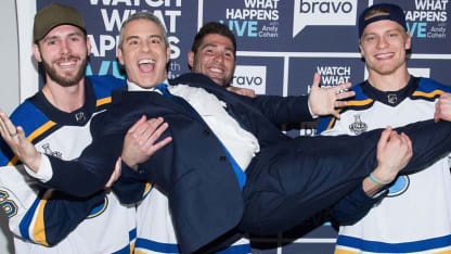 Blues are guests on Watch What Happens Live with Andy Cohen