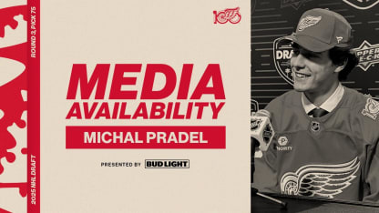 Michal Pradel 2025 NHL Draft Day 2 | June 28, 2025 