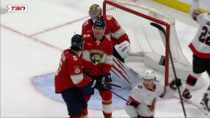 OTT@FLA: Spence scores goal against Daniil Tarasov