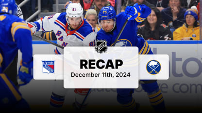 NYR at BUF | Recap