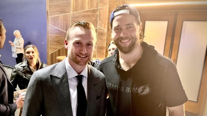 Stamkos with Hedman after game 10_28_24