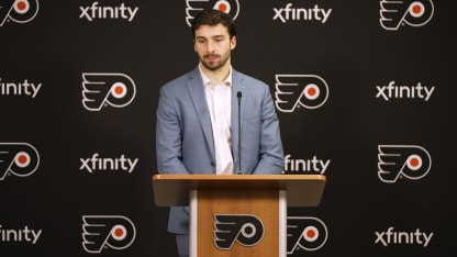 11/2 PHI vs CGY Postgame: Noah Cates