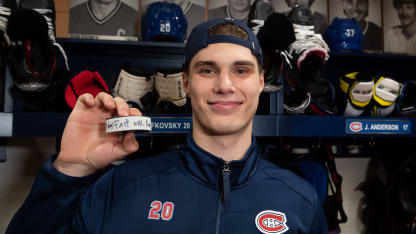 Canadiensin Slafkovsky avasi maalitilinsä